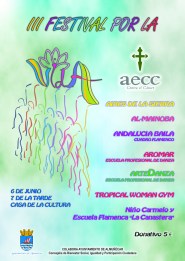La AECC de Almuñécar celebra este viernes el III Festival por la Vida