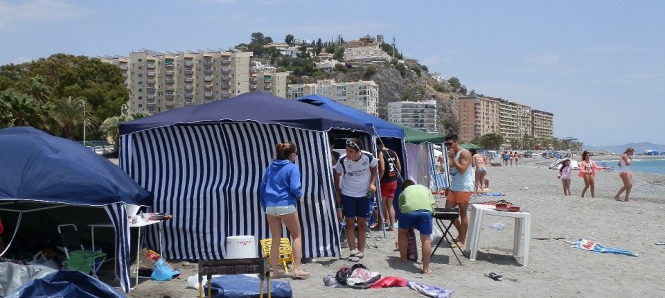 Almuñécar celebra San Juan con la ocupación de las playas sexitanas Almuñécar celebra San Juan con la ocupación de las playas sexitanas