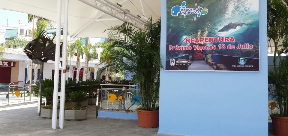 El viernes Almuñécar abrirá al público el acuario tras su costosa rehabilitación
