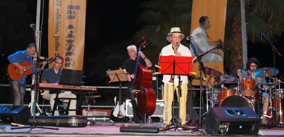 CONCIERTO JAZZ  DE FE WILHELMI EN PUERTA DEL MAR ALMUÑECAR 2