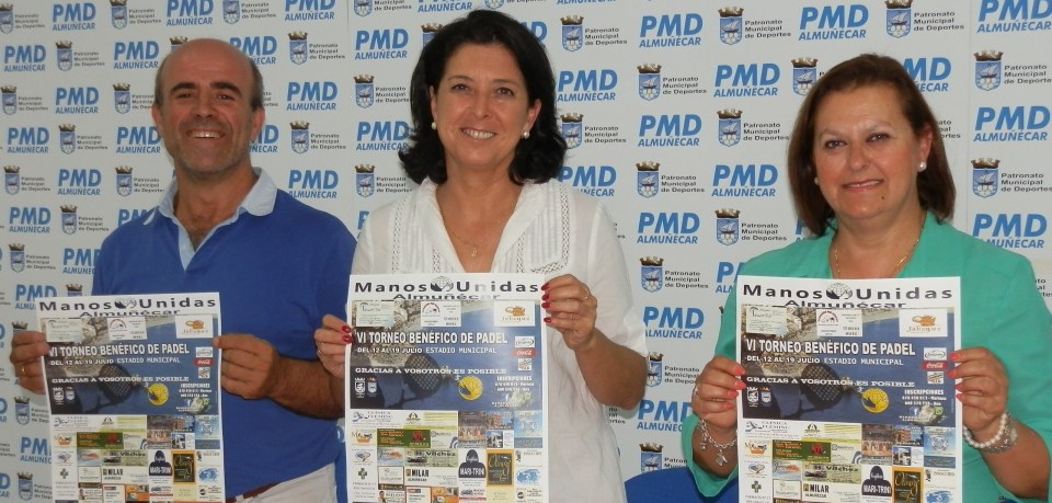 Almuñécar prepara el VI Torneo Benéfico de Pádel Manos Unidas