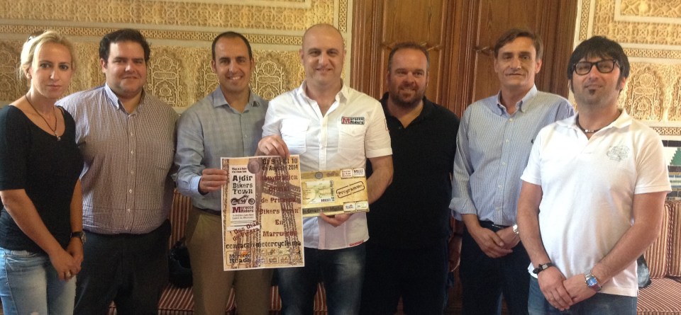 PRESENTACION RUTA MOTERA TRANSMEDITERRANEA MARRUECOS ANDALUCIA 14 2