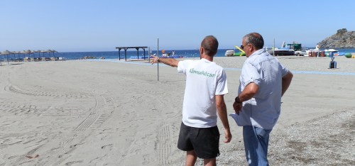 Nuevas intalaciones de Vóley, fútbol y balonmano playa, en Puerta del Mar Nuevas intalaciones de Vóley, fútbol y balonmano playa, en Puerta del Mar