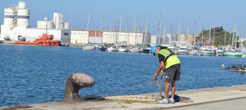 Oficios y personas del Puerto de Motril- Los amarradores