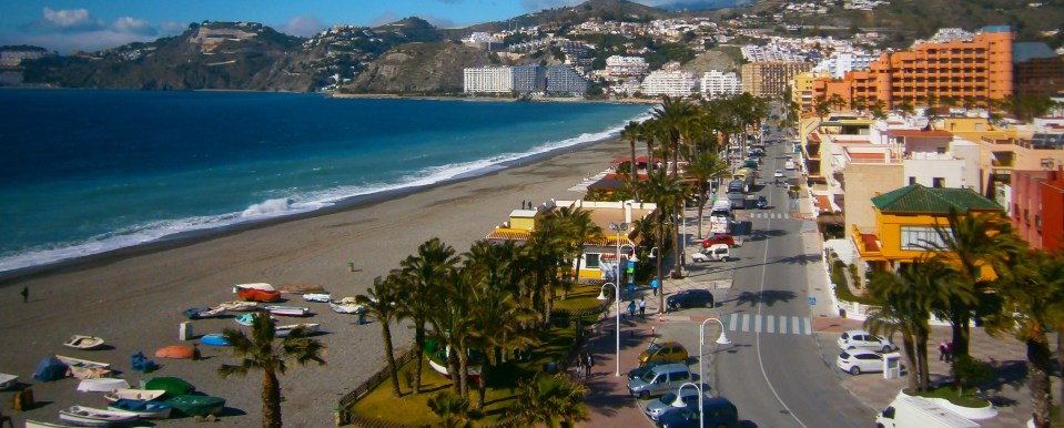 Playa de San Cristóbal de Almuñécar
