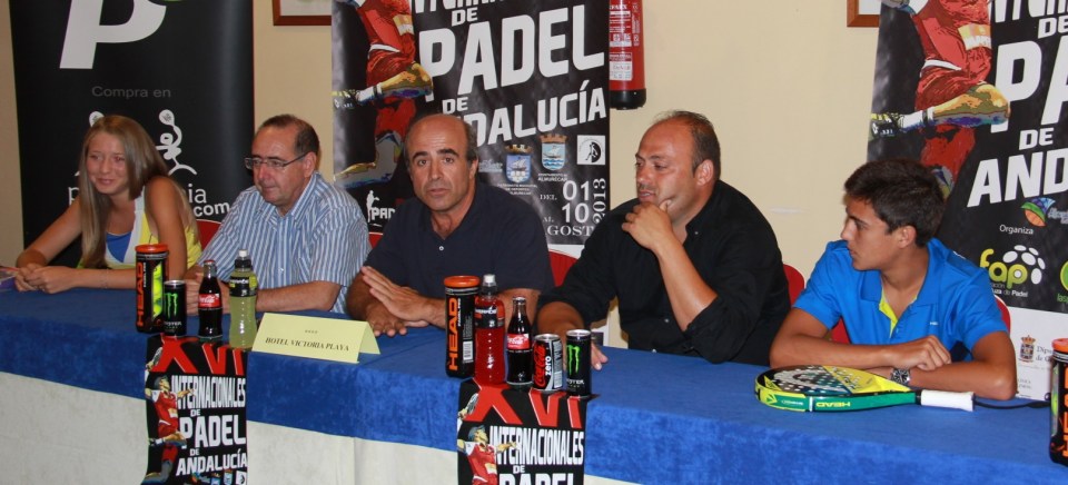 PRESENTACION XVI TORNEO INTERNACIONAL  PADEL DE ALMUÑECAR 14 2
