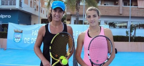Jugadoras participantes en el XI Open de Tenis a la Amistad de Almuñécar