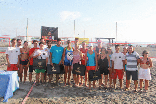 Jaime González y Rubén Díaz campeones provinciales de Tenis Playa