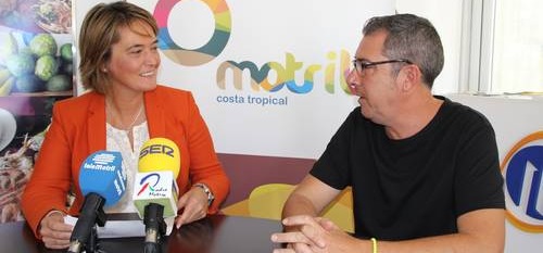 Luisa García Chamorro, alcaldesa de Motril, en una entrevista