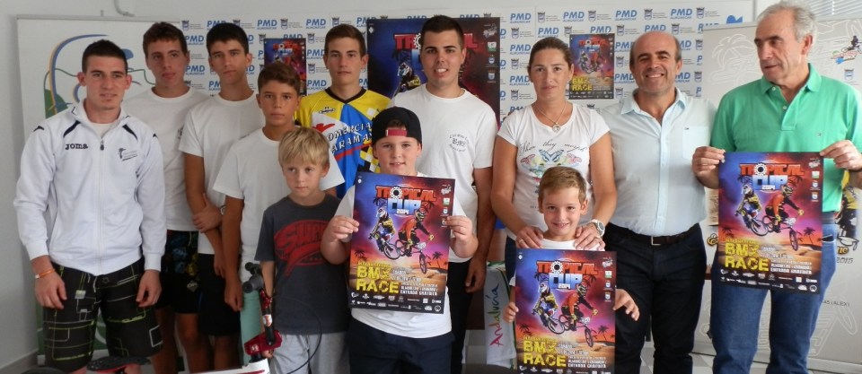 Presentación del Campeonato de Andalucía de BMX en Almuñécar