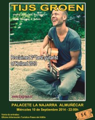 Concierto del gitarrista neerlandés Tijs Groen en el Palacete de La Najarra