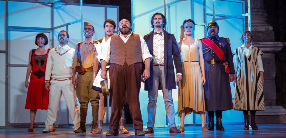 La obra "El Eunuco" en el VIII Festival Greco Latino de Almuñécar