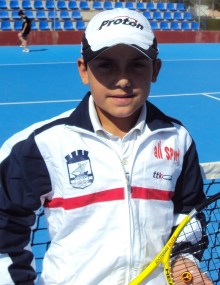 El tenista Javi Molino