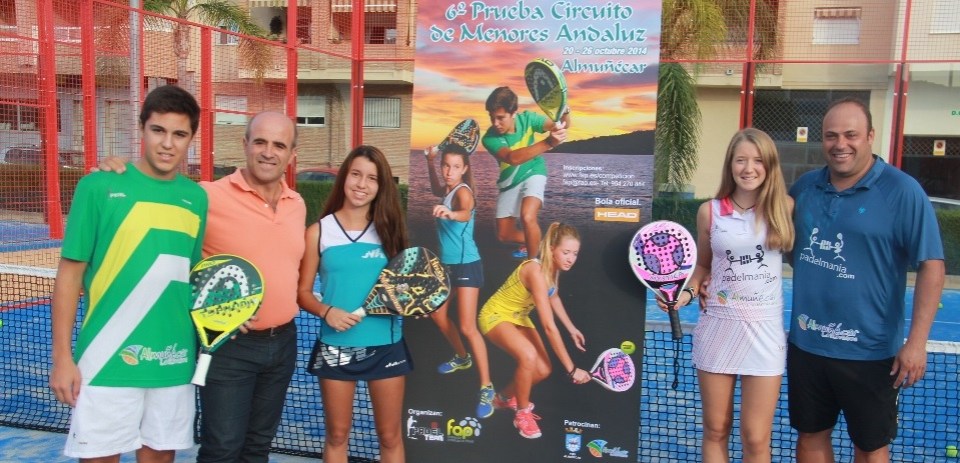 ACTO PRESENTACION VI Prueba del Circuito de Menores Andaluz de Pádel en Almuñécar