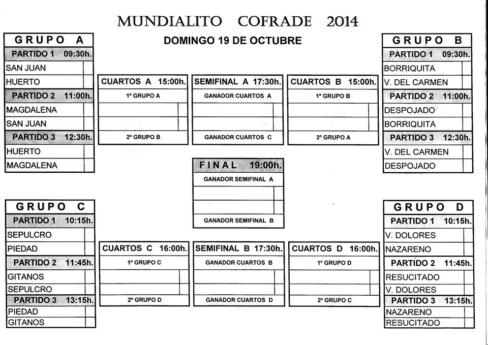 CUADRO MUNDIALITO FUTBOL 7 ALMUÑECAR