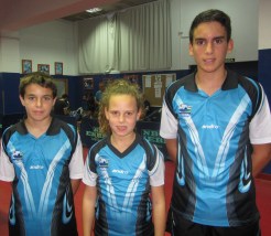 Jugadores del CTM Almuñécar