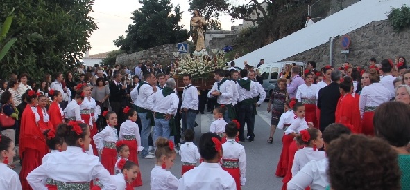 PROCESION VIRGEN MADRE FIESTAS TORRECUEVAS ALMUÑECAR 14