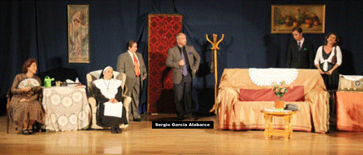 Sergio García Alabarce en su faceta de actor