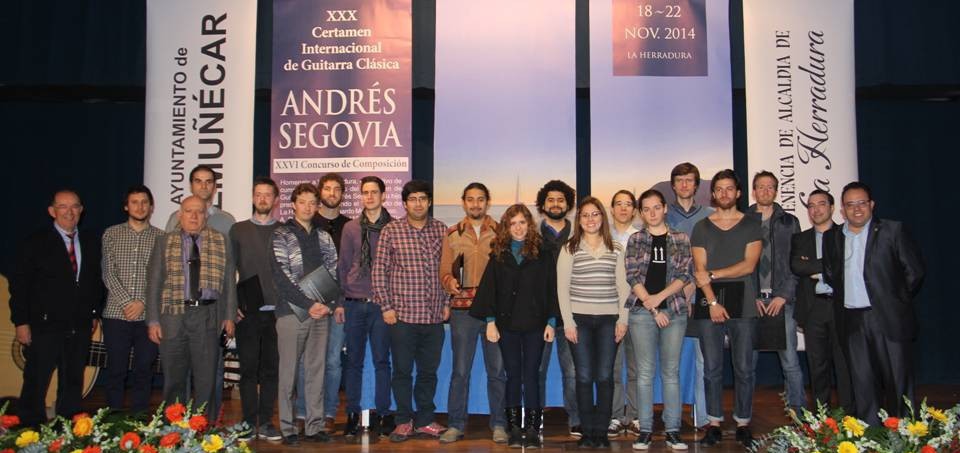 Guitarristas, jurado y organización del Certamen