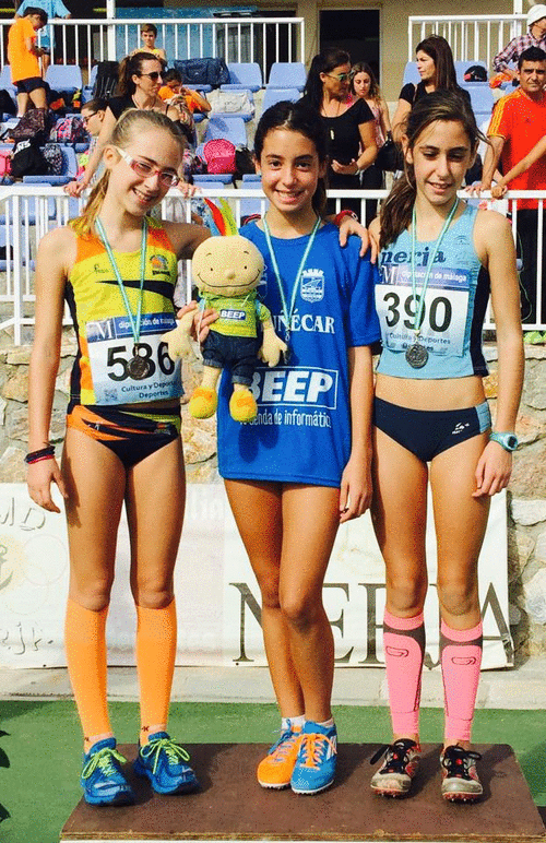 El Club Atletismo Sexitano consigue siete podios en Nerja