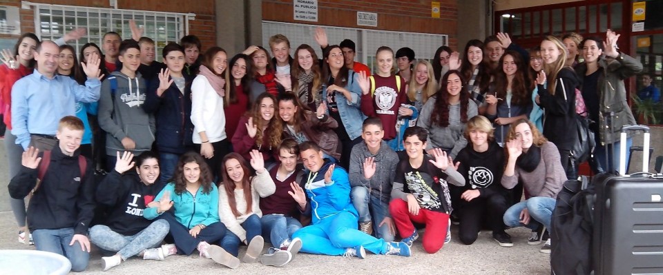 El IES Al Andalus de Almuñécar recibió una delegación de estudiantes y profesores de la Academy Ringwood de Reino Unido