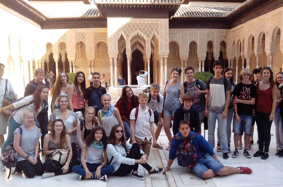 El IES Al Andalus de Almuñécar recibió una delegación de estudiantes y profesores de la Academy Ringwood de Reino Unido