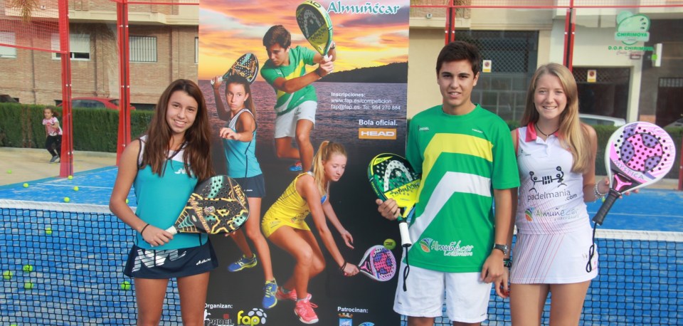 Helga García Ortuño, José María Sánchez Borrajo y Cristina Torrecillas