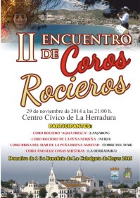 II Encuentro de Coros Rocieros este sábado en La Herradura