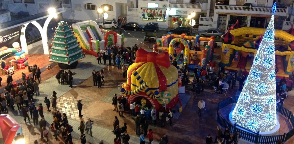 La Herradura vivió con gran participación la fiesta infantil de Navidad