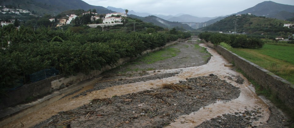 Cauce del Río Jate en La Herradura