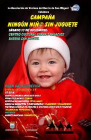 Gala “Ningún niño juguete”, Asociación de Vecinos del Barrio de San Miguel