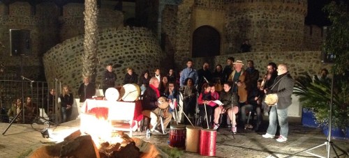 El sexitano Bº de San Miguel se llenó de villancicos con la familia Albalat