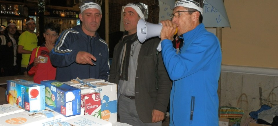 La V Carrera San Silvestre Solidaria sexitana recaudó 400 kilos de alimentos