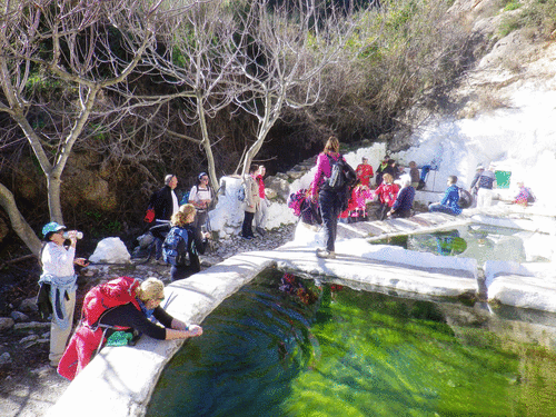 Senderistas sexitanos recorrieron la ruta entre Jolucar y Gualchos