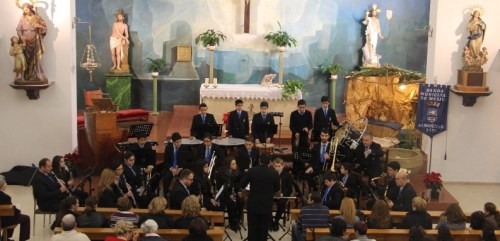 Bello Concierto de Año Nuevo de la BMM de Almuñécar en La Herradura