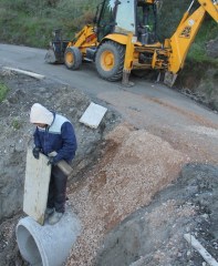 INSTALACION DE PASOS DE AGUA CAMINO ALMENARA ALMUÑECAR 2