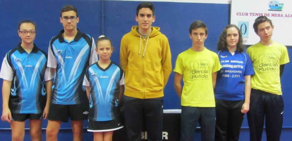 Jugadores de CTM Almuñécar en la liga provincial