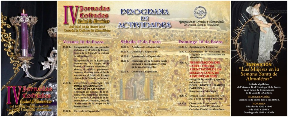 IV Jornadas Cofrades Almuñécar 2015