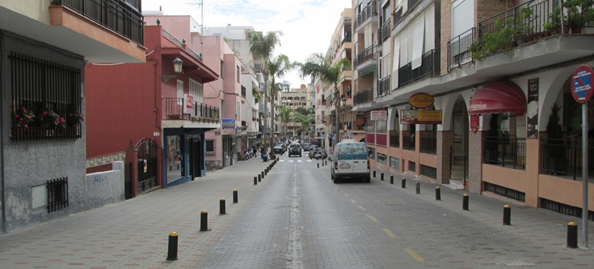 Avenidad de Andalucia en Almuñécar