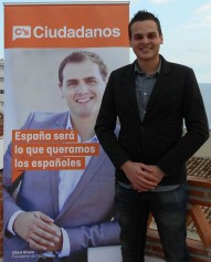 Ulises Najarro, candidato sexitano por Ciudadanos al Parlamento Andaluz