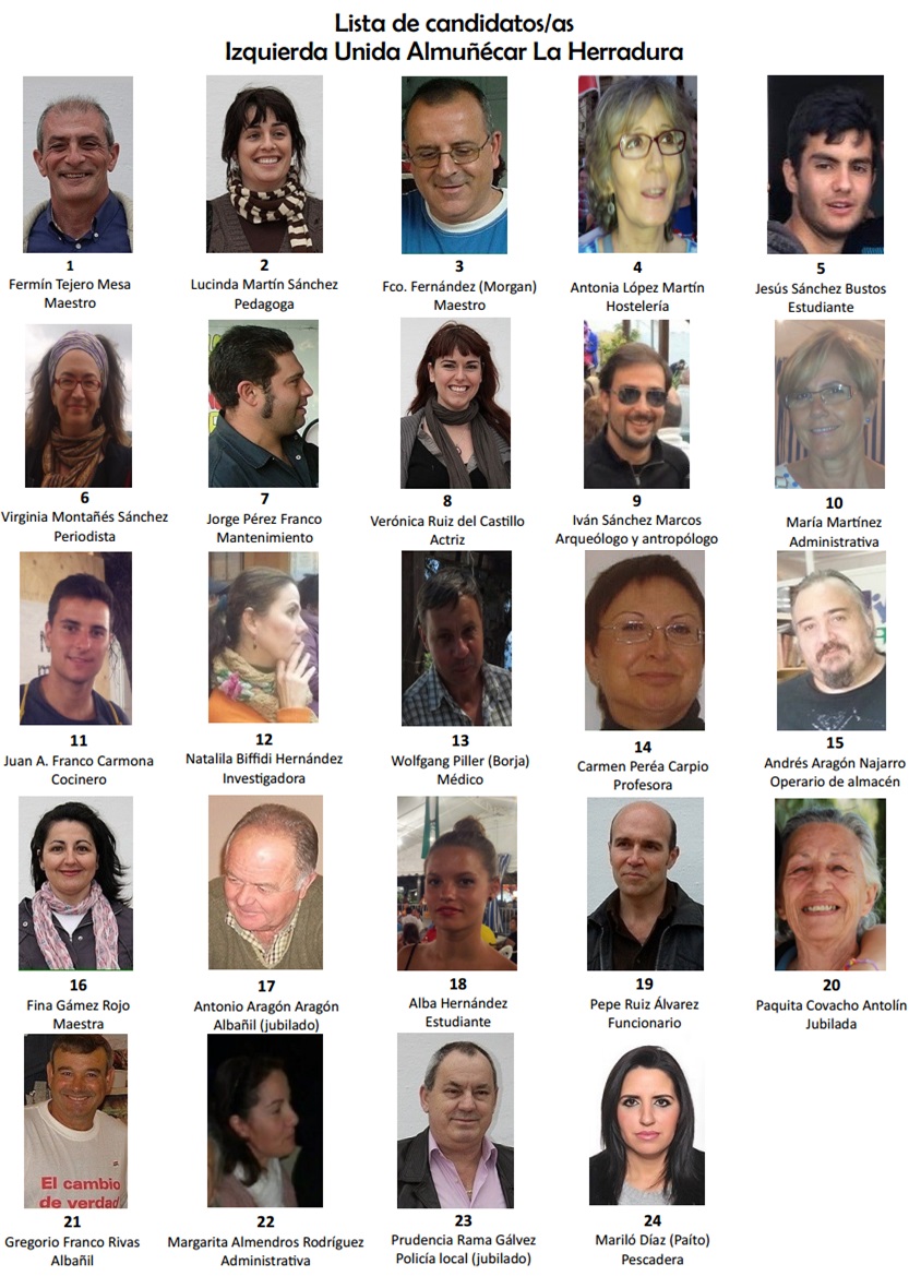 Candidatura IU Almuñécar