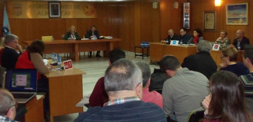 Pleno del Ayuntamiento de Almuñécar celebrado el 24 de febrero de 2015