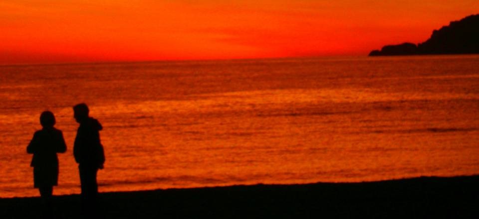Puesta de Sol en la playa de San Cristóbal