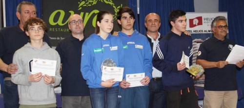 Trofeos Campeonato Provincial de Ajedrez Sub 16