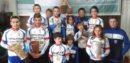 La Escuela de Ciclismo Sexitana suma más de media docena de podios en Montemayor