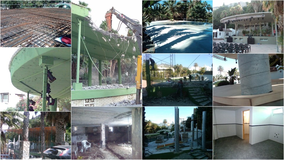 Obras Palapa El Majuelo