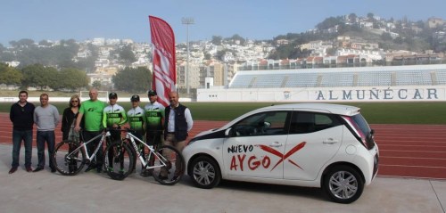 El nuevo Club Ciclista Berbikes de Almuñécar se presenta a la afición
