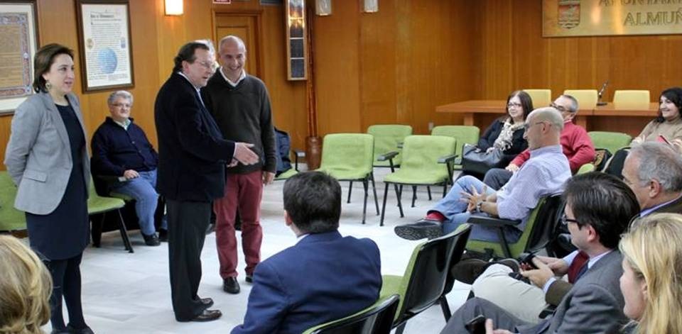 Visita del consejero de Justicia de la Junta a Almuñécar