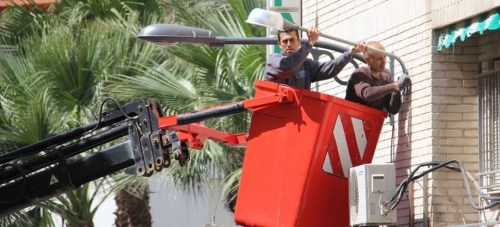 CAMBIO NUEVAS FAROLAS EN CALLE INGENIO REAL Y AZUCAR 15 2