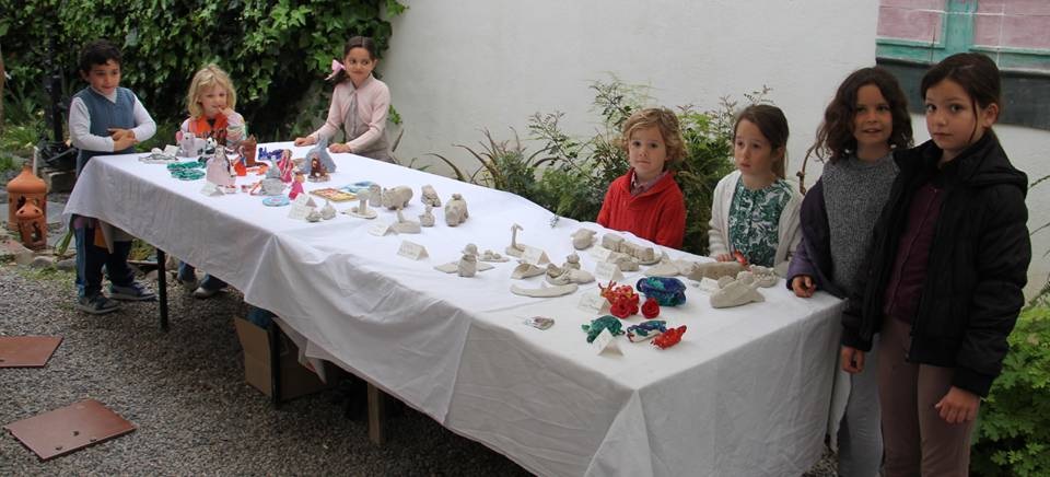 El Estudio de Arte "Rosario González" de La Herradura celebra una exposición colectiva de pequeños artistas